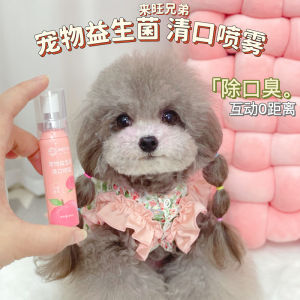 Laifeng Brother Pet Oral Spray Probiotic Dental Cleaning for Cats And Dogs Stain Removal Freshens Breath Pet Care Supplies