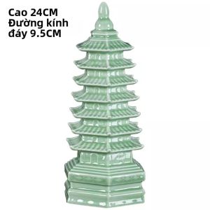 Tượng Gốm Wenchang 7 Tầng Mini