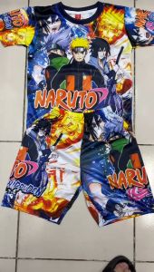 SETELAN ANAK PRINTING/BAJU TIDUR ANAK/GAME/SUPERHERO/NARUTO/BORUTO/SASUKE