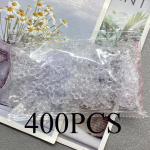 Zanse 400pcs Disposable Eyelash Glue Cup Tattoo Pigment Holder Container Makeup For Women Lash Extension Supplies Tools