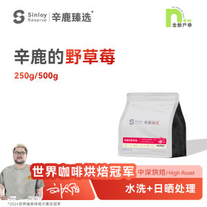 Sinloy Wild Strawberry Premium Italian Blend Espresso Coffee Beans Can Be  Ground Powder 250-1kg Strong Tasting Beans