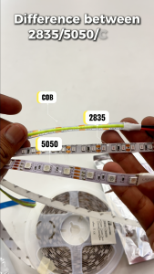 FFL LED Strip Light 5M (2835 120LED / 5050 60LED / COB) – Single Color & RGB Multicolor