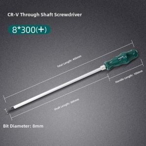LECAN | Slotted Screwdriver Cross Reamer Large Screw Set