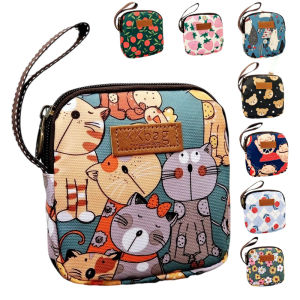 Cute Tampon Storage Bag Women Girls Napkin Sanitary Pad Pouch Cosmetic Bag Case Portable Coin Purse Mini Travel Organizer