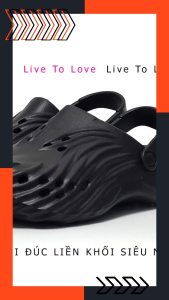 Dép Nam Bít Mũi Đúc Liền Khối Siêu Nhẹ Hù Kiệt - Hàng Chính Hãng - K3391