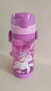 Cartoon Character Kids Tumbler Water Bottle With Straw