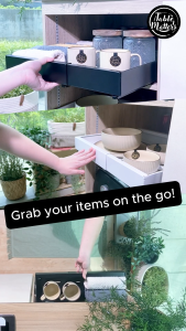 Table Matters - SLIDEY Drill-Free Extendable Pull-Out Drawer [Cabinet Organiser | Storage Organiser]