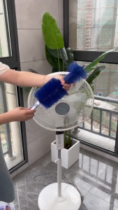 Cleaning Tool for Electric Fan Shutter / Flexible Electric Fan Dust Removal Cleaning Brush