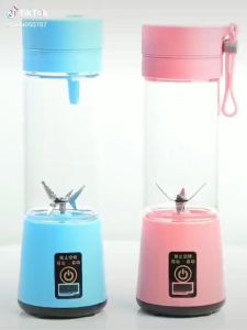 Máy Xay Sinh Tố Mini Tích Điện 6 Lưỡi Dao Inox Đa Năng Dung Tích 380ml Máy Xay Hoa Quả Cầm Tay Nhỏ Gọn Dễ Dàng Sạc Điện Bằng Cổng USB Mang Đi Khắp Mọi Nơi Tiện Lợi