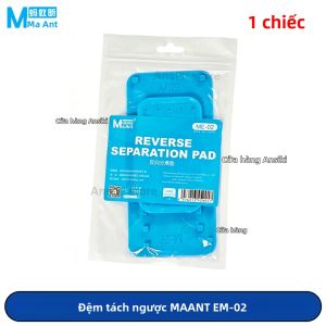 MAANT EM-02 Tấm Lót Silicon Tách Rời Ngược Chiều Cho Điện Thoại Sửa Chữa Màn Hình LCD Công Cụ Hấp Phụ Mạnh Mẽ Phổ Biến Để Bảo Trì Thiết Bị Kỹ Thuật Số