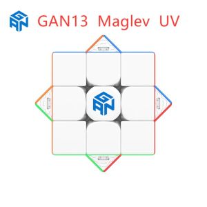 GAN 13 Maglev 3x3 Professional Magnetic Speed Cube Puzzle Toy / Rainbow