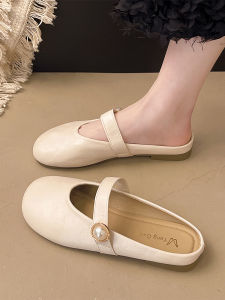 Dép Đế Bằng Thời Trang Mùa Hè Cho Phụ Nữ Mang Thai Đế PU Đế Cao Su Chống Trượt Dép Xăng Đan Thường Ngày