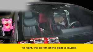 Tisu Basah Pembersih Kaca Mobil & 2 Tas Tisu Pembersih Lapisan Oli Kaca Mobil