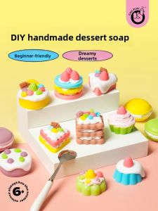 Diy Handmade Soap Material Kit Creative Dessert Model Making Toy for Boys And Girls Callplay Duck Brand Suitable for Ages 3 And up