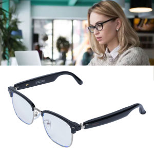 AI Smart Glasses High Accuracy Anti Blue Light Sensitive Comfortable Wear Ai Translator Glasses with Mic and Speaker for Travel