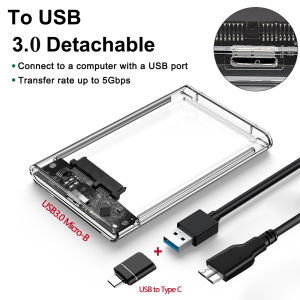 Harddisk Boxs USB 3.0 to SATA III Hard Disk Case 2.5 Inch HDD SSD Shell External Enclosure Hard Drive Disk Box External HDD Case
