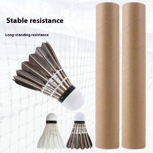 Wind resistant black resistant feather duck feather badminton entertainment training foam head high-quality barreled badminton