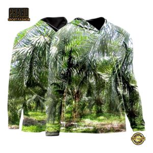 BAJU CAMO PRIA TANGAN PANJANG / BAJU BERBURU TERLARIS NATURAL KEBUN SAWIT / JERSEY HUNTING CAMOUFLAGE PREMIUM IMPORT