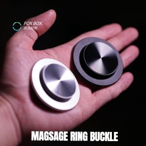 Metal Texture Magnetic Mobile Phone MagSafe Aluminum Alloy Strong Magnetic Suction Airbag Bracket