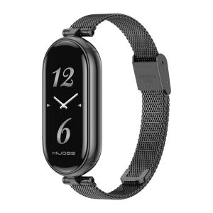 mijobs | Metal Braided Strap for Xiaomi Band 10/9/8/7/6 Female Watch