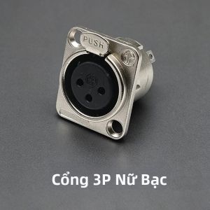 1PC XLR Cáp Âm Thanh Kết Nối Micro Chuyên Nghiệp Dây Nam Nữ Jack Cắm Cho Thiết Bị Âm Thanh 3/4/5Pin Tùy Chọn