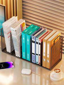 WUBUWEI | Desk Organizer Bookshelf Multi-Use