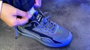 MOONSITE Sepatu Sneakers Sport Pria Shoe Lari Pria Sepatu Olahraga Kasual Fashion Pria Sepatu Putih