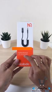 Mcdodo CA-8700 Bluetooth Car Receiver Audio Head Unit Aux 3.5mm Adapter BT 5.1 USB Wireless