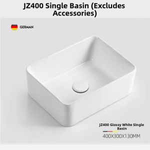 Slim Small Household Ceramic Wash Basin