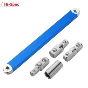 Hi-Spec | Bộ Cờ Lê Lực Ratchet Hi-Spec Đầu Vuông Dụng Cụ Cầm Tay Chất Liệu Hợp Kim Đa Năng Bộ Chuyển Đổi Ổ Cắm Cờ Lê Ô Tô