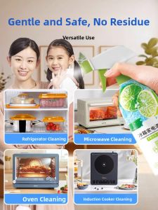 MONLEYTA | Multifunctional Fridge Cleaner Deodorizer Disinfectant Mold Stain Removal Professional Grade Refrigerator Cleaning Solution