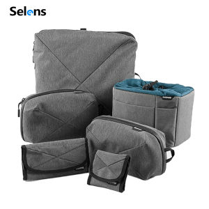 Selens Storage  Bags City Series Camera Inner Bag Digital Tool Kit Storage Bag Battery Case Wash Bag Clothing Storage Pouch