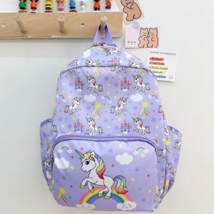 Cute Unicorn Backpack for Kids Lightweight Kindergarten High Quality Multicompartment Durable School Bag