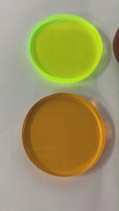 Transparent Carrom Striker 5mm 9gm (Fluorescent Colour)