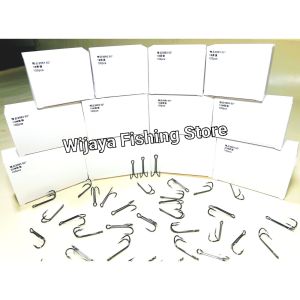 Mata Pancing Double Doble Hook Pohu 9983 60 derajat PER BOX