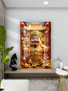 Wealth-Bringing Cat Decorative Painting