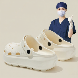 Molly | Anti-slip Anti-odor Protective Toe Cover Medical Clogs for Women