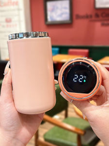 Smart Temperature Display Insulated Stainless Steel 316 Mini Portable Water Cup High Aesthetic Value for Students And Women