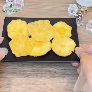 [Mua 1 tặng 1] Dứa Sấy Dẻo Nguyên Vị wenatur 270g (tặng 1 Xoài sấy muối ớt 100g)