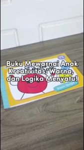 Kidu Academy My First Coloring Book Basic Shape Buku Aktivitas Mewarnai Anak Mengenal Pencampuran Warna Bentuk Usia 1 2 3 Tahun Kidu Baby