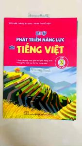 Sách - Combo Bài tập phát triển năng lực học sinh môn tiếng việt lớp 2 tập 1+2(SP)