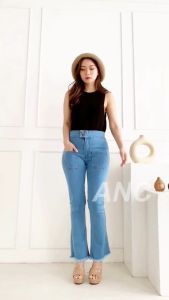 Celana Jeans Wanita Kekinian - Kombinasi Jeans Terbaru dan Terlaris