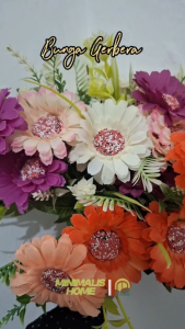 Bunga Gerbera Warna Warni Seperti Bunga Matahari Ukuran Besar