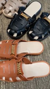 SandalJelly Wanita Terbaru/ Sepatu Sandal Cewek Kekinian/ Slip-on Flat Shoes HYS 062-3/ Jelly Import