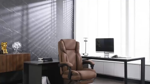 Home Computer Chairs GamingChairs with Footrest Desk Chair Back Support Ergonomic Managerial Executive High Back Chair