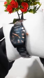 TERLARIS JAM TANGAN WANITA /JAM TANGAN KASUAL ELEGAN DAN MEWAHMODEL SEGI  RANTAI STAINLESS