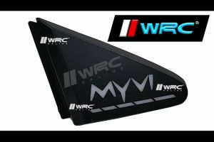 DTK Perodua Myvi G3 2018 - 2025 Dynamic Front Side Mirror Triangle Cover With Signal Running