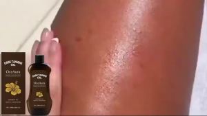 Summer Self Tanner Oil Tanned Intensifier Natural Bronzer Glow Skin Beach Sunbed Prevent Sunburn Hydrating Body Tanning Oil