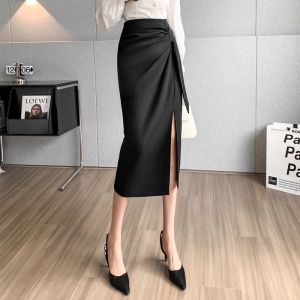 French Design Pencil Cut Skirt