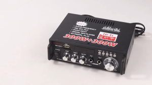 PUCUK TaffSTUDIO Amplifier Bluetooth EQ Audio Karaoke rumahan Super bass Home Theater FM 600W 298BT